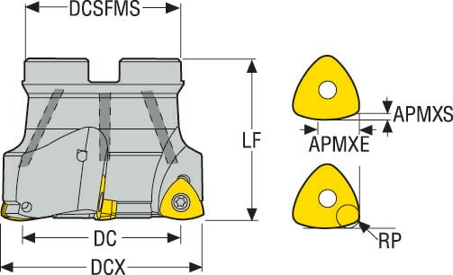 FRÄS R220.21-0052-R160.4A