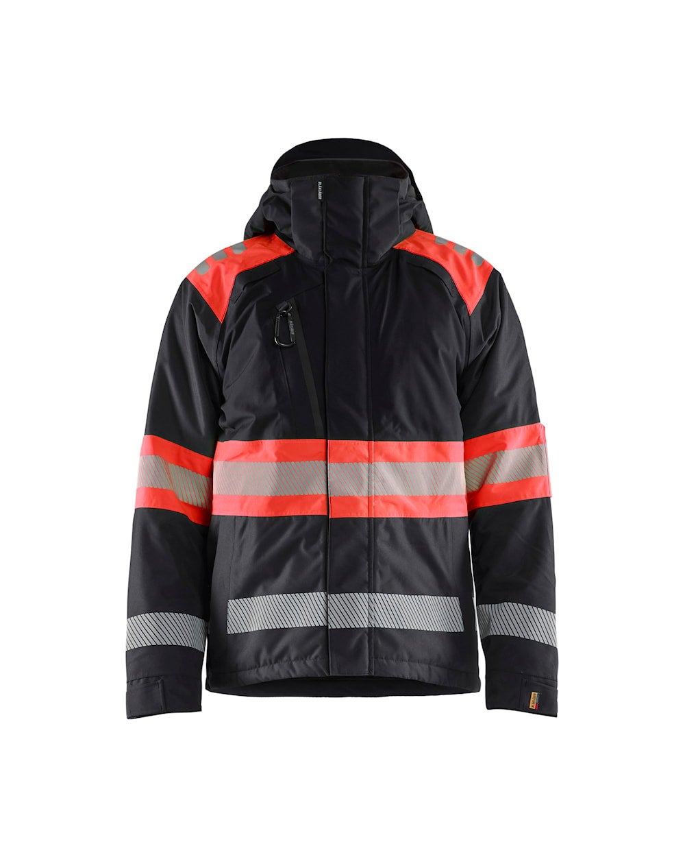 VINTERJACKA VARSEL SVART/VARSE LRÖD 4XL