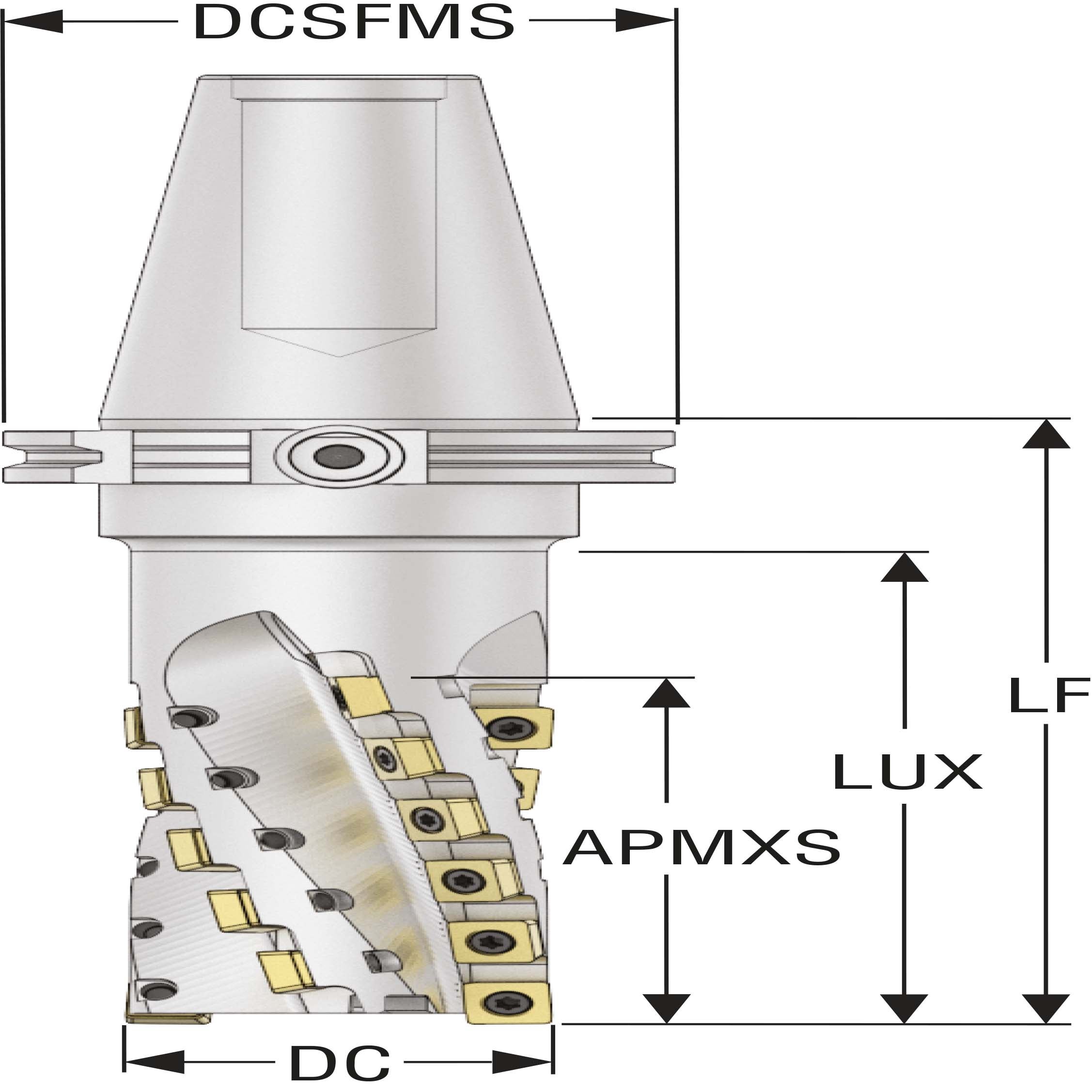 FRÄS  R215.59-CV50/50063096-12 .4B