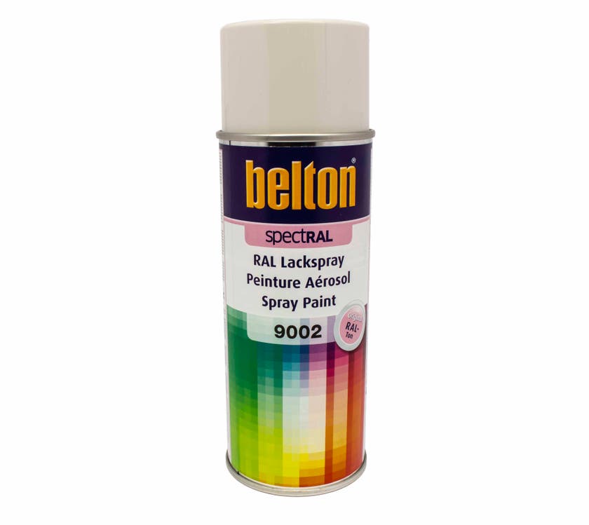 SPRAYFÄRG RAL 9002 GRÅ/VIT BELTON