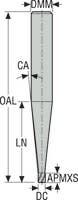PINNFRÄS HM 905004-MEGA-T
