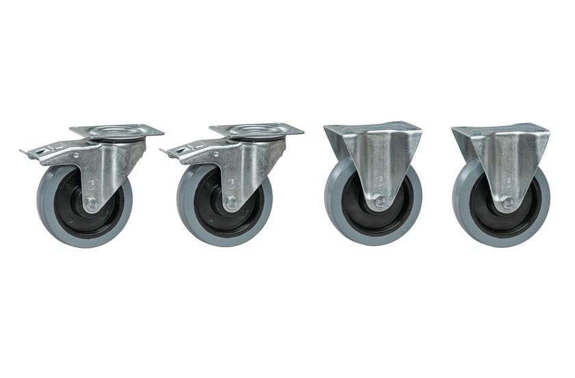 HJULSATS GUMMI TILL TIPPCONT. 4st