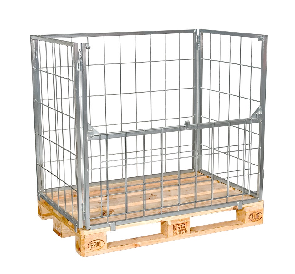 FLEXPALLRAM 1000 MM ELFÖRZINKAD