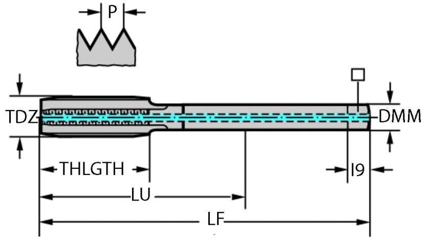 GÄNGTAPP HM 8136417-M8X1