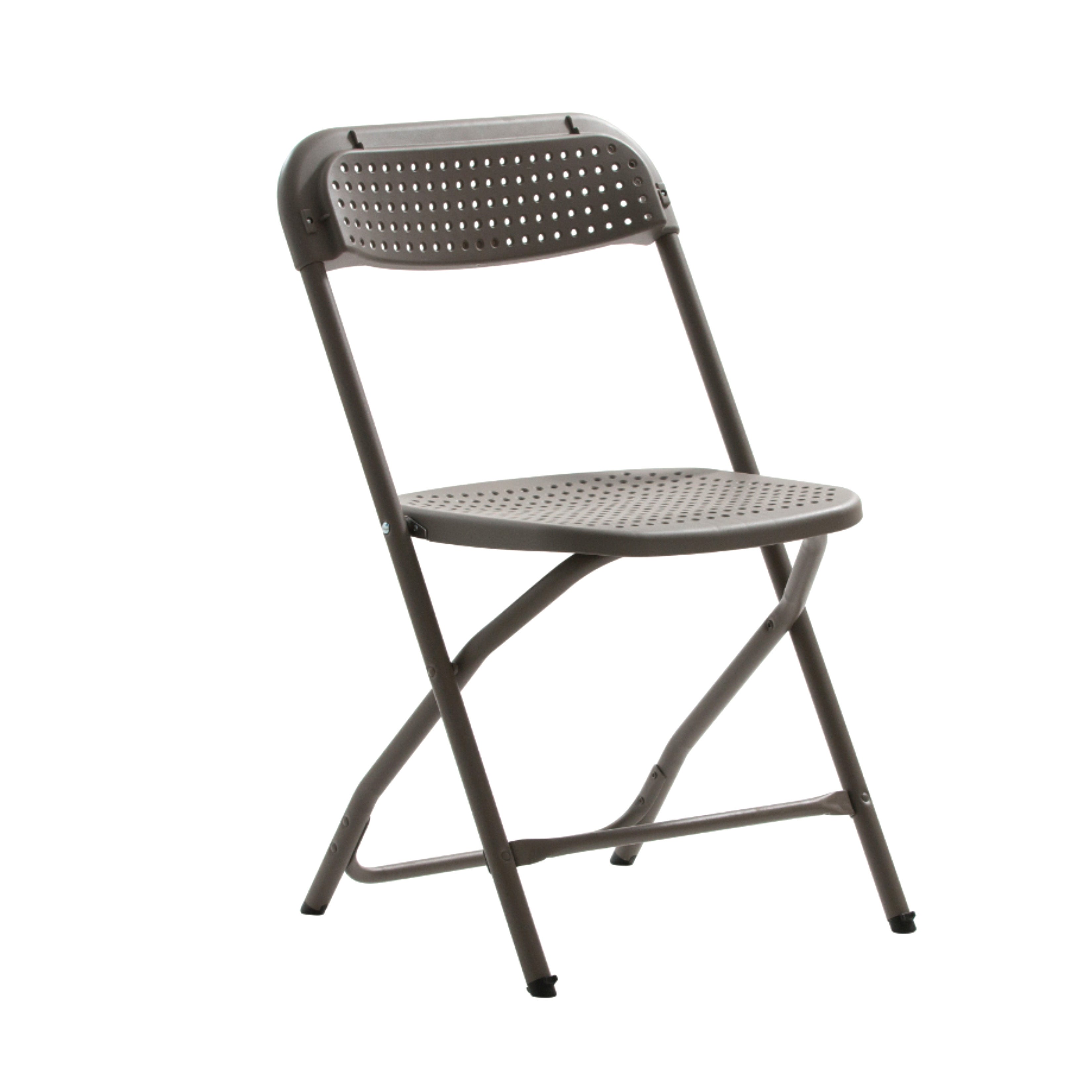 Big alex, fällbar stol, brun sits brunt stativ
