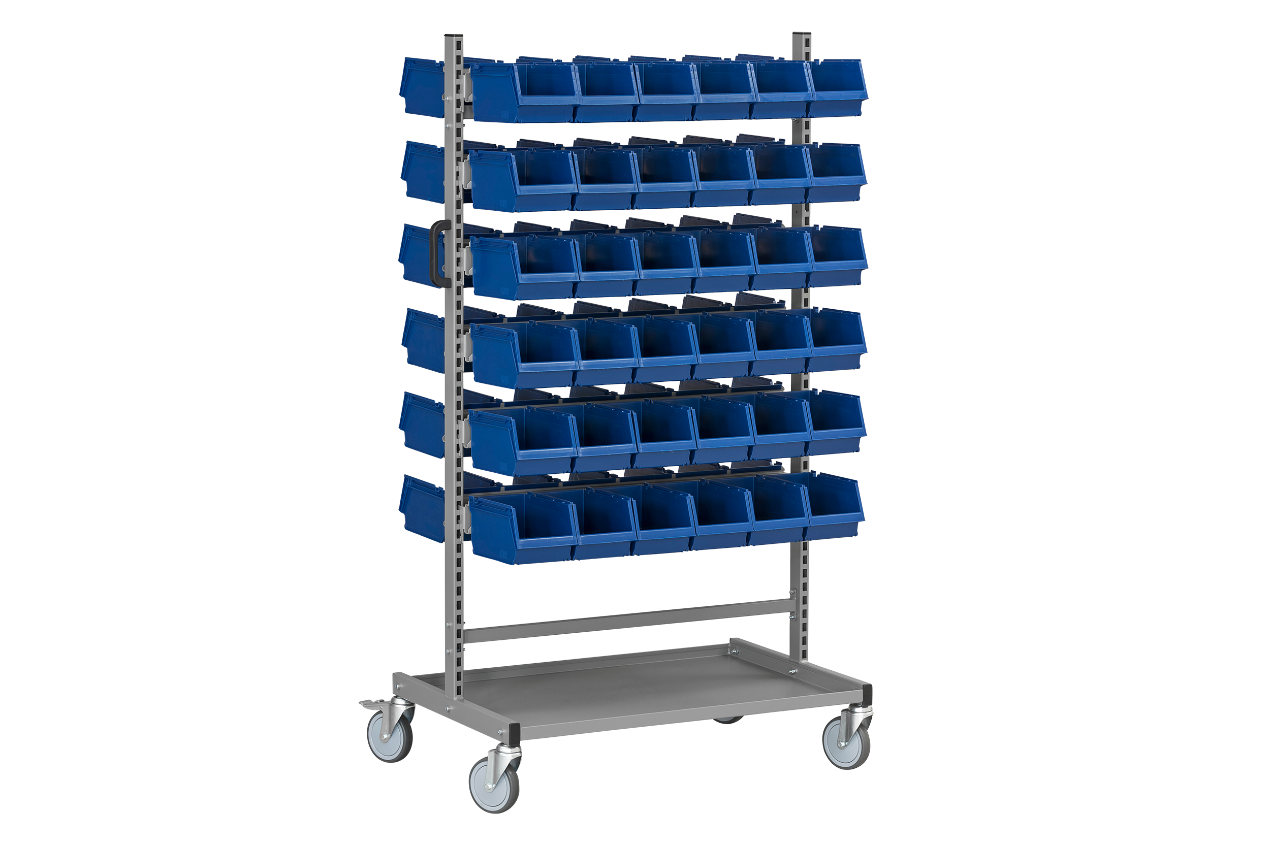 Komplett Montörvagn 150 1 inkl usive 72 Plastbackar