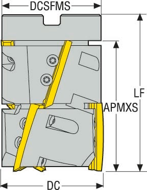 FRÄS R235.15A-0080-90