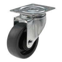 HJUL LEDB 100X30MM PUR GRÅ