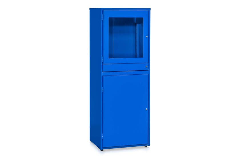DATORSKÅP blå 1730x640x560