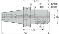 HÅLLARE BT30TFAD-EM25-090-L1