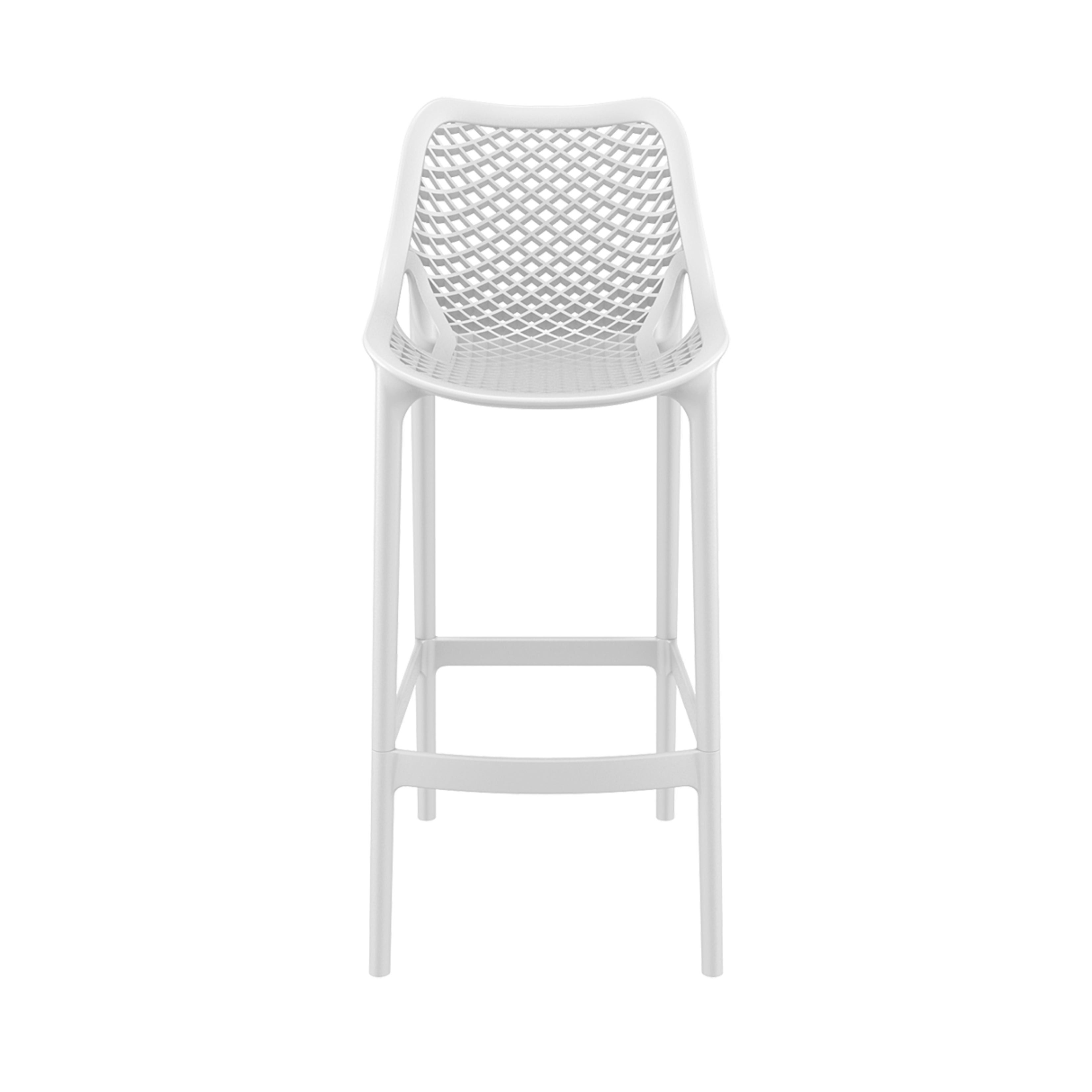 Air barstol 75 cm, vit
