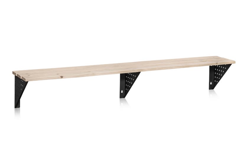 Sittbänk Vägghängd 2000 mm Furu
