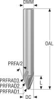 PINNFRÄS JH744060T2R1R250.0Z4 SIRA