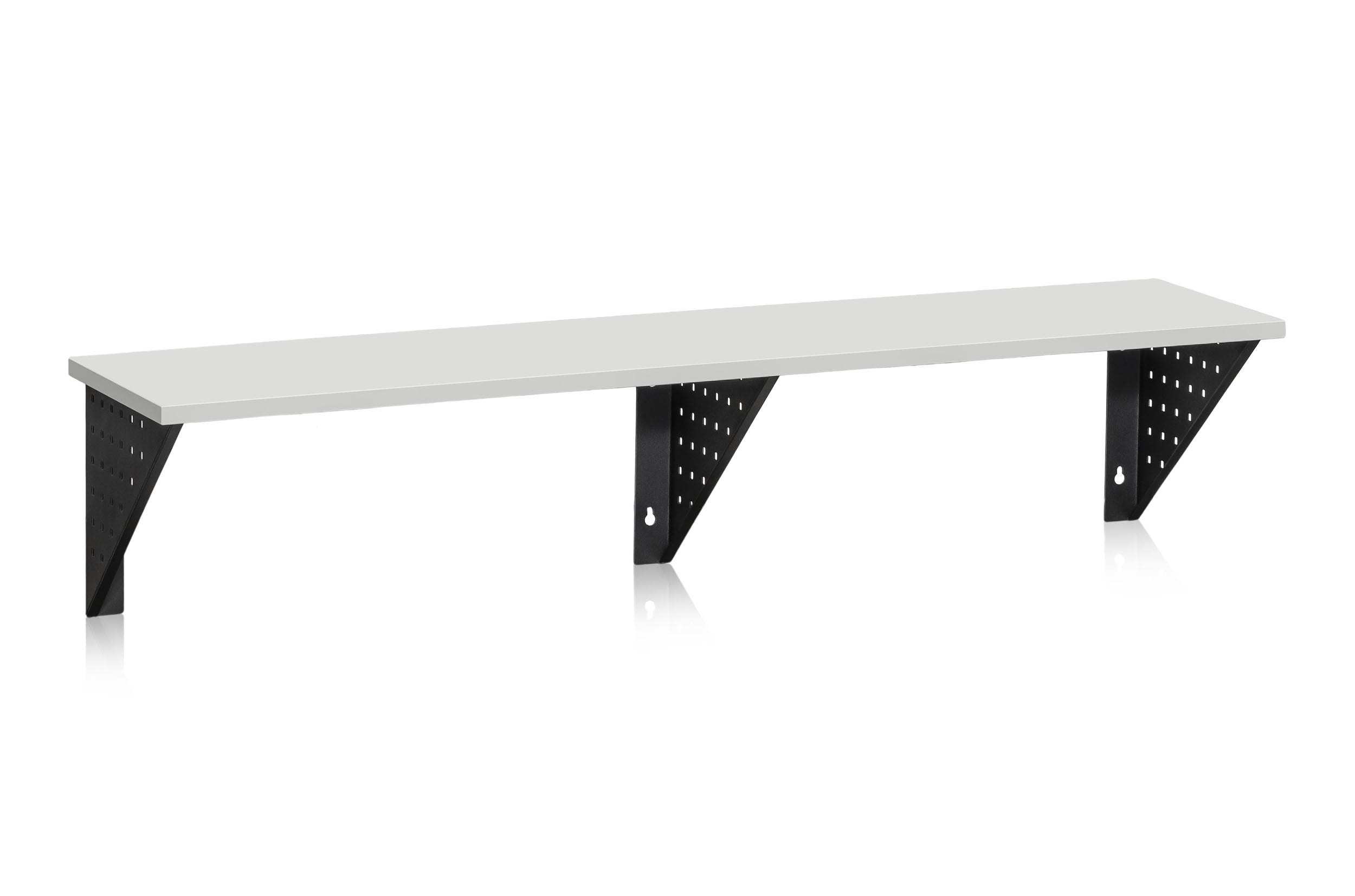 Sittbänk Vägghängd 1500 mm Lju sgrå Laminat