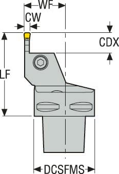 Hållare C4-CFIR-27055-05