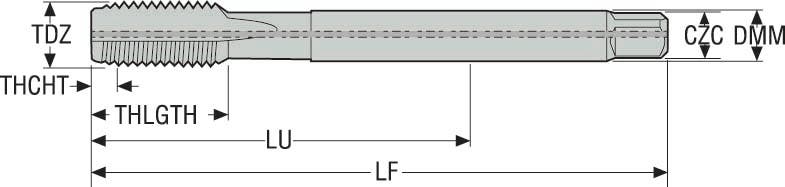 TAPP MTS-M39X4.00ISO6HX-XC-K00 2-A