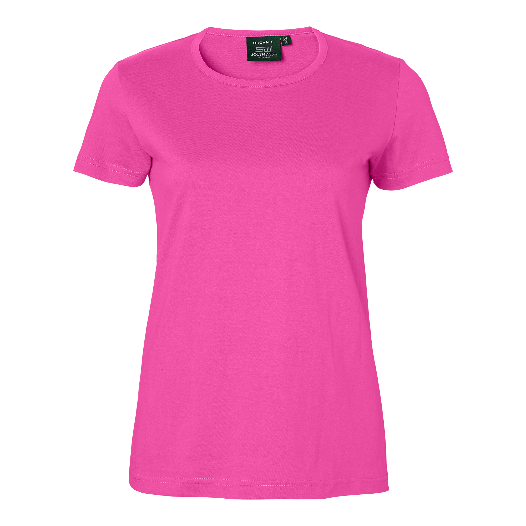 T-SHIRT VENICE GOTS CERISE XS