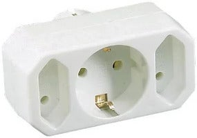 GRENPROPP 3-VÄG 1 SCHUKO 2 EUR