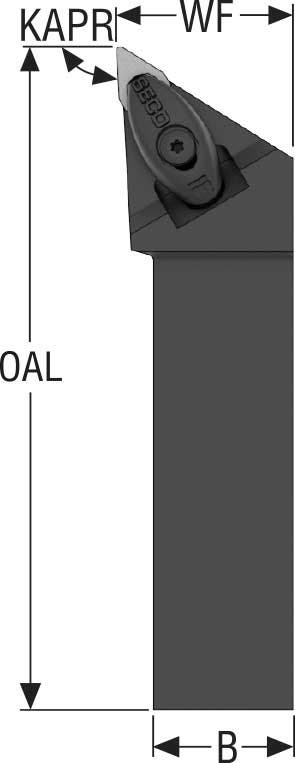 HÅLLARE DDJCR-12-3XJETI