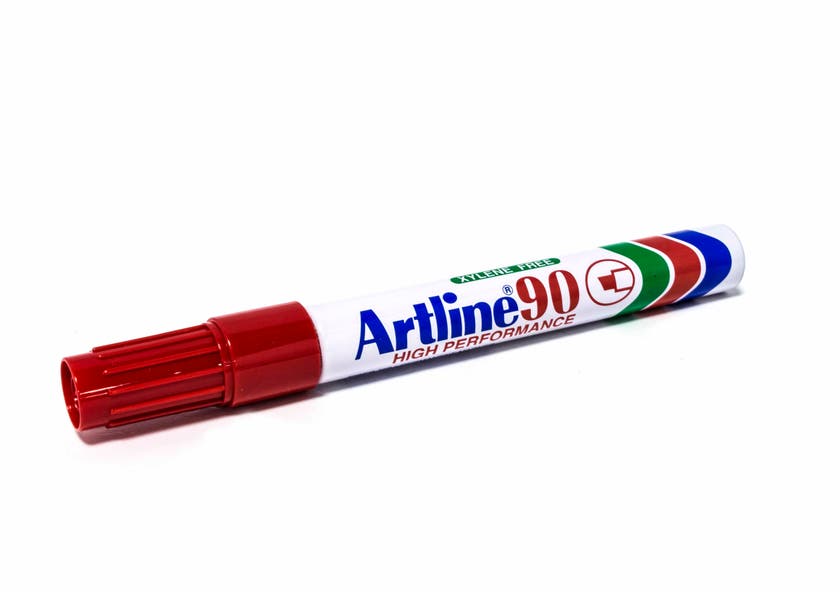 MÄRKPENNA ARTLINE 90-RÖD