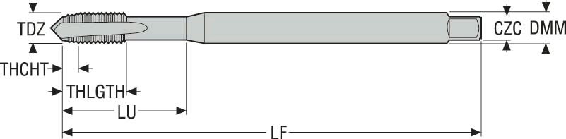 GÄNGTAPP MTS-7/16-20UNF-XC- K141
