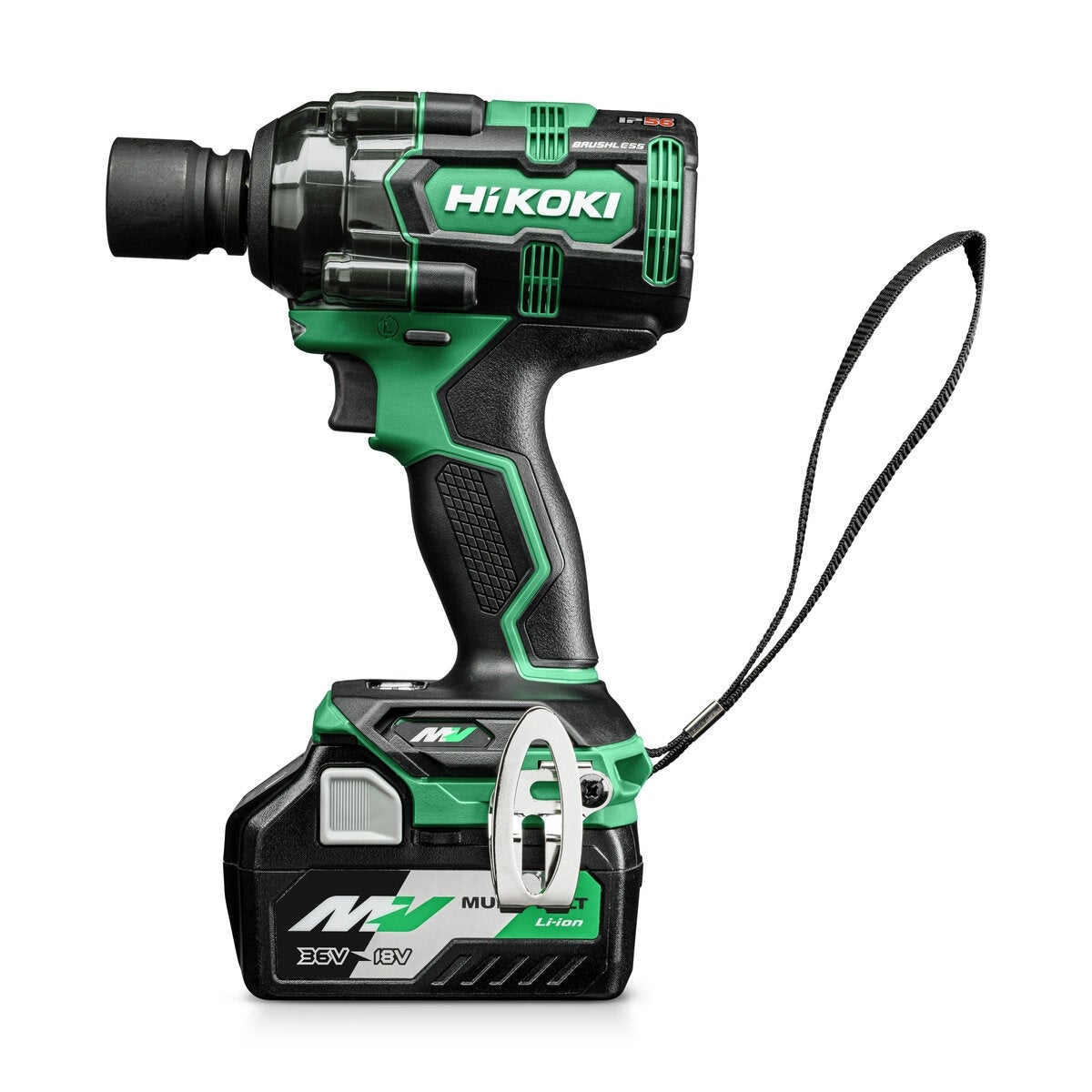 Batteridriven mutterdragare 36 V 1/2" HiKOKI WR36DH