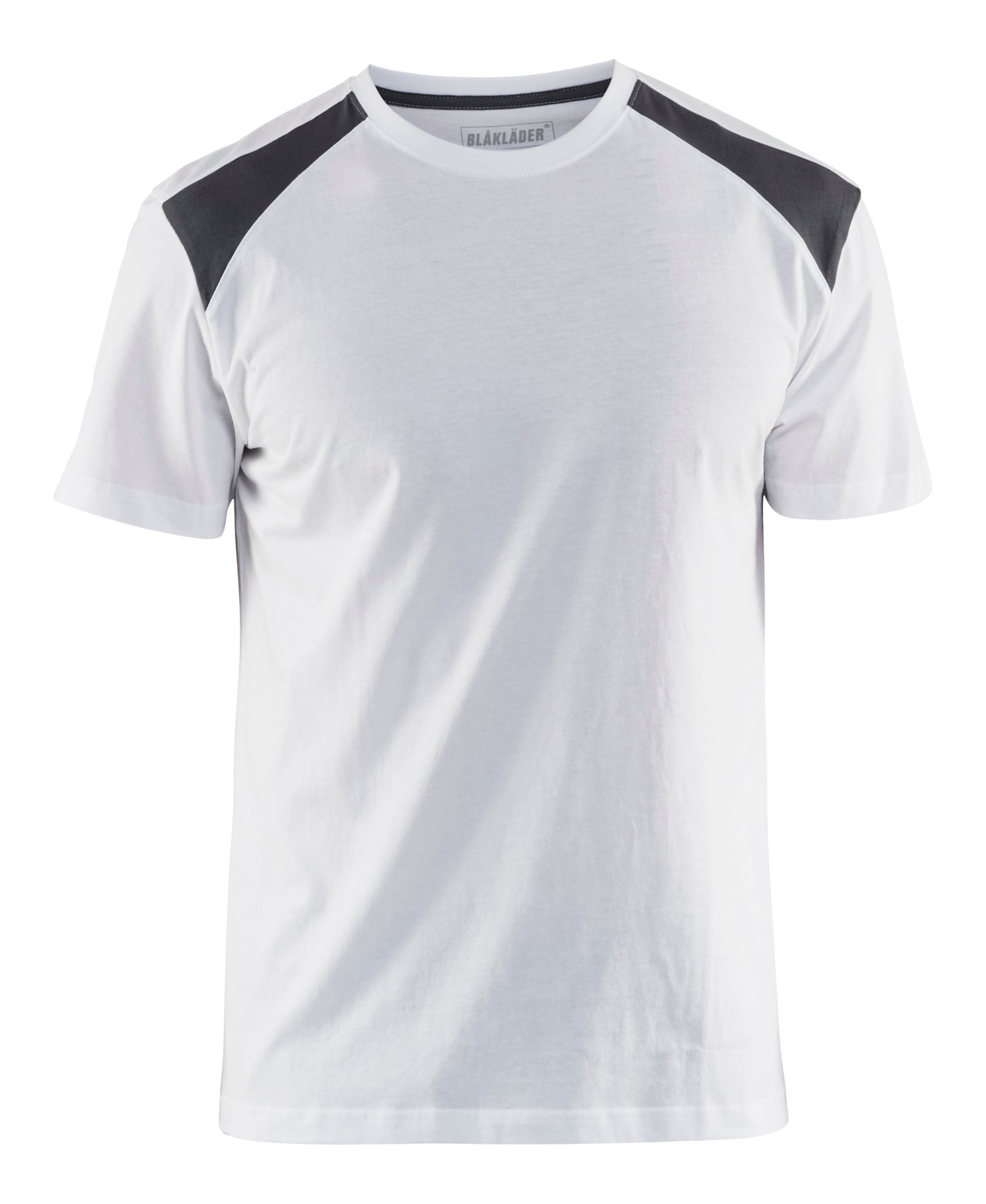 T-SHIRT 33791042 VIT/MÖGRÅ XL