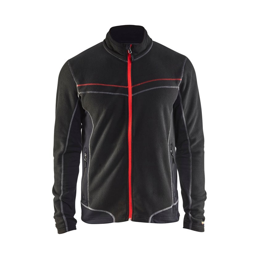 FLEECEJACKA 49971010 SVART XL