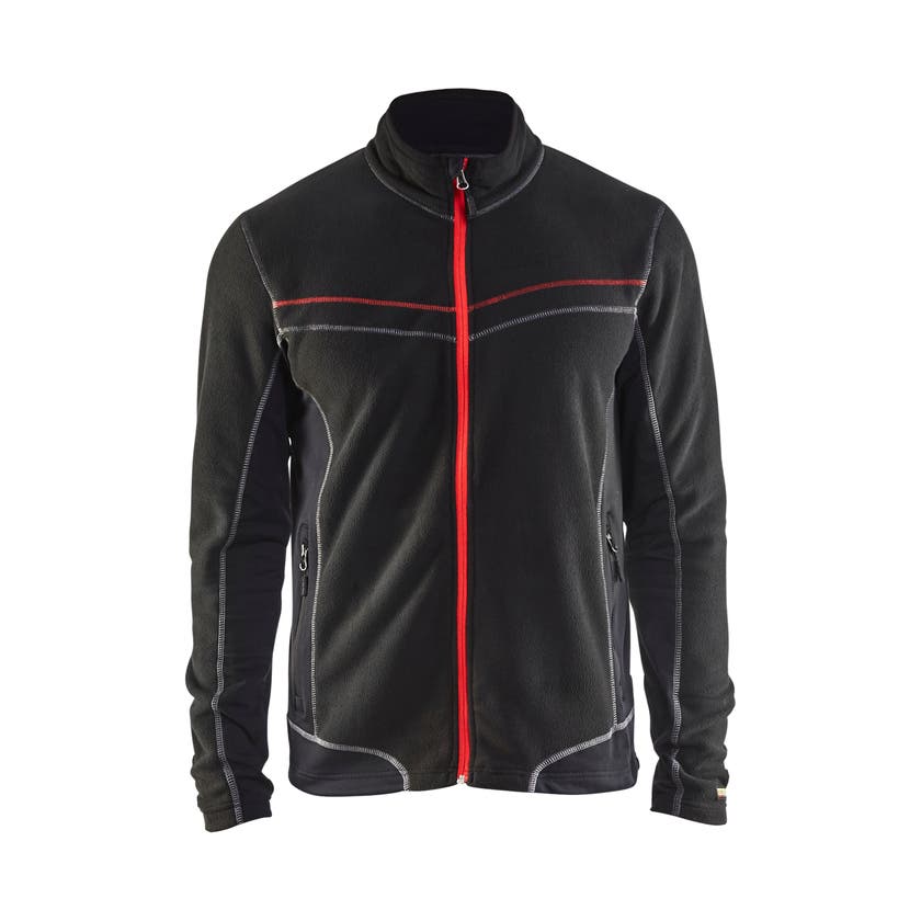 FLEECEJACKA 49971010 SVART XL