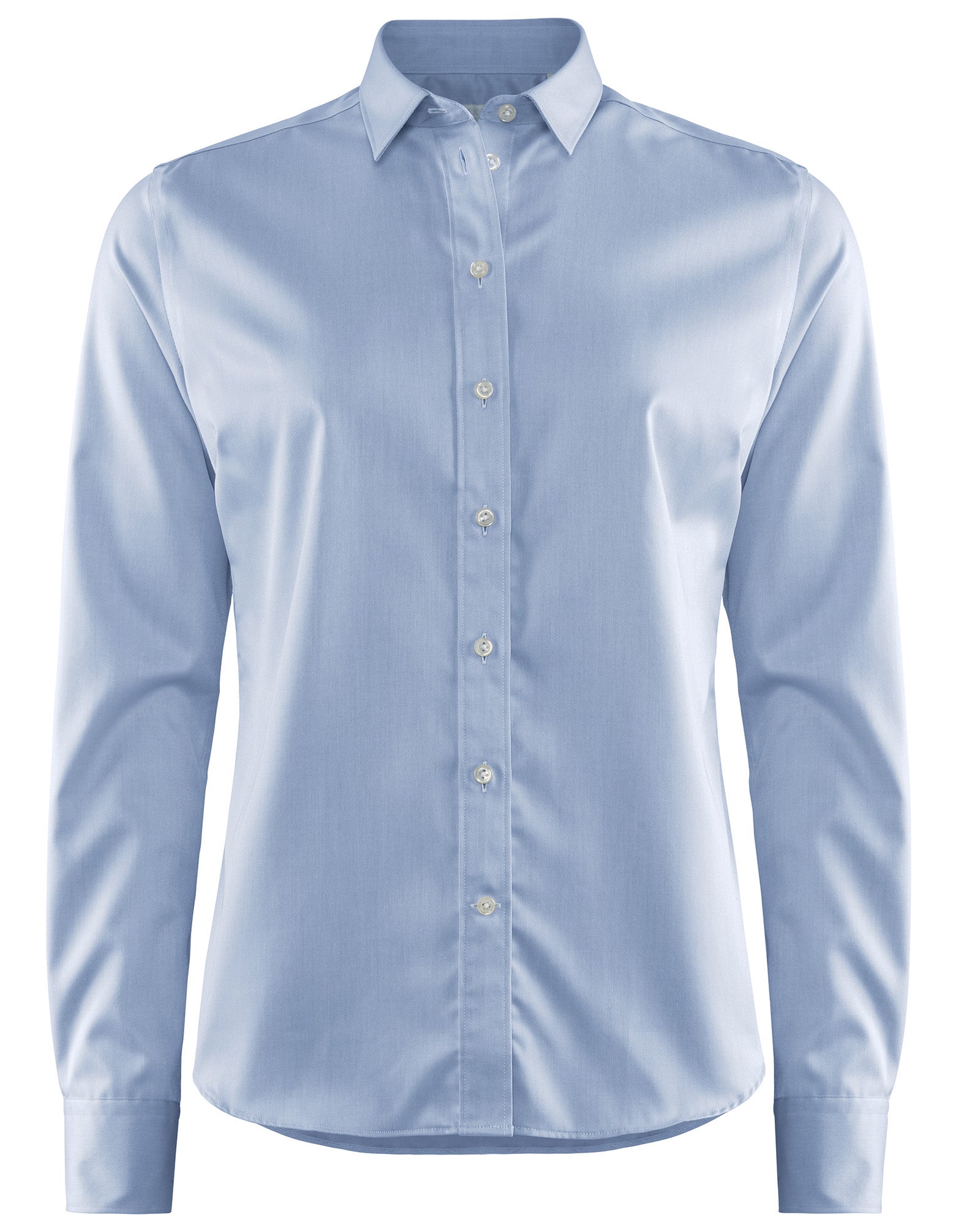 DAM PLAINTON TD SHIRT LJUSBLÅ S