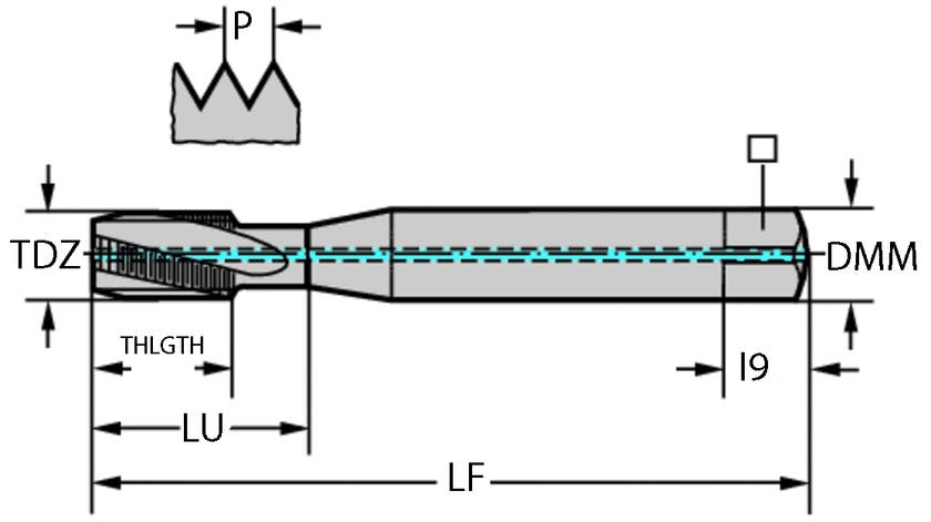 GÄNGTAPP 8141056-M10X1