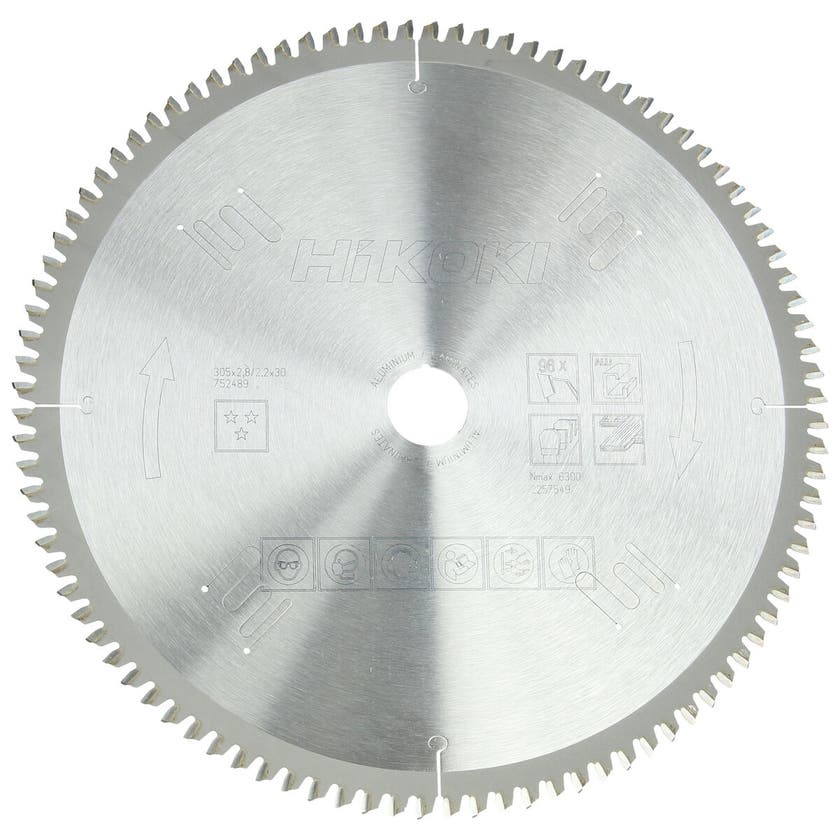 Sågklinga TCT aluminium/laminat 305x30 mm Z96 – 752489