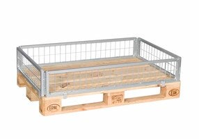 FLEXPALLRAM 200 MM ELFÖRZINKAD