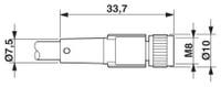 KABEL M8 10M HONA RAK 4-POL SAC-4P-10,0-PUR/M 8FS