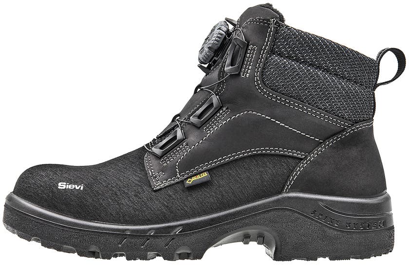 Skyddskänga dubb Svart 45 Sievi Spike GT Roller SB WR