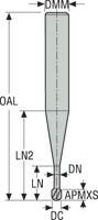 PINNFRÄS HM 116L012TN-MEGA-64-T