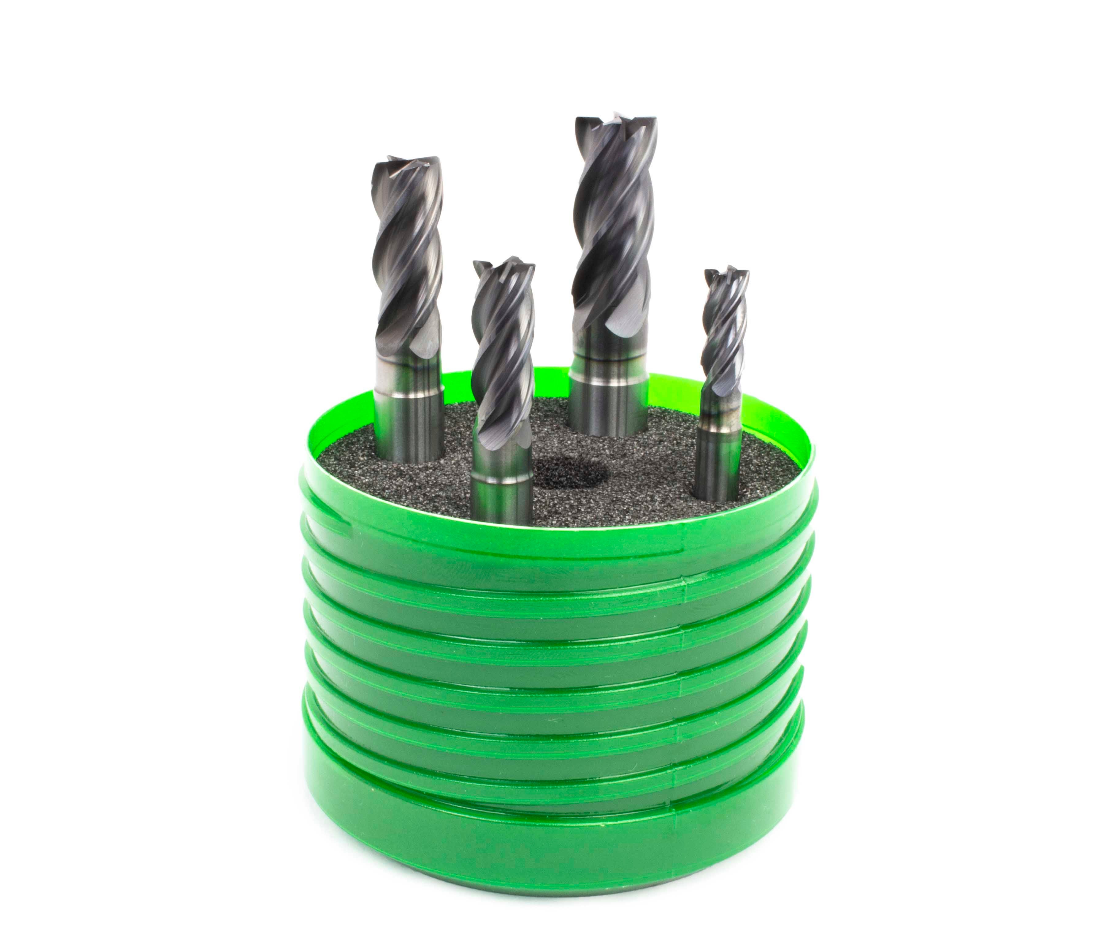 Pinfräsar ecoline gp i sats Ø6,8,10,12 mm