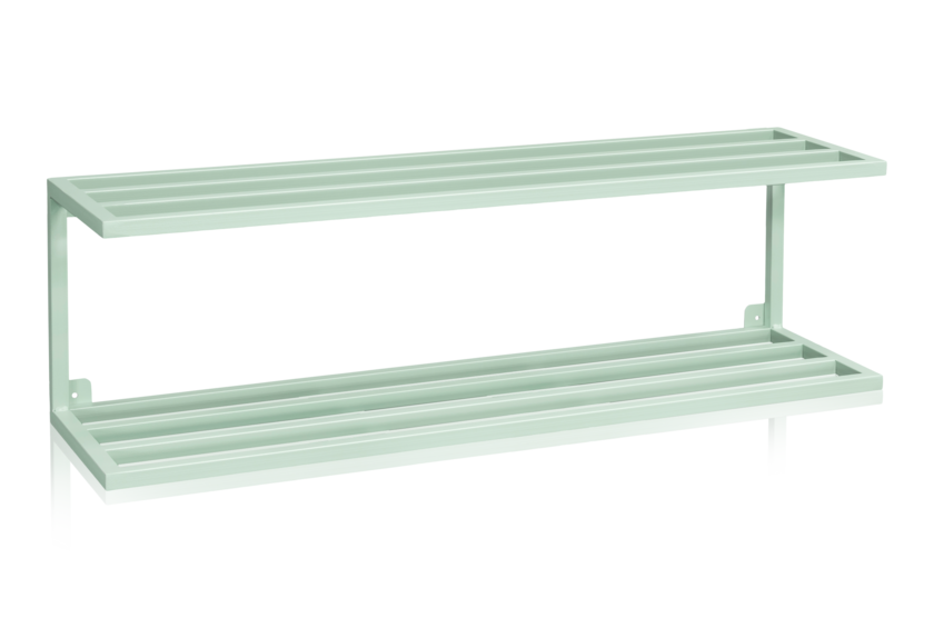 Hatt-/Skohylla 990 mm Grön