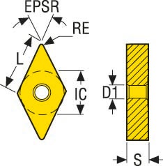SKÄR DNMG150608-FF2 TP1501