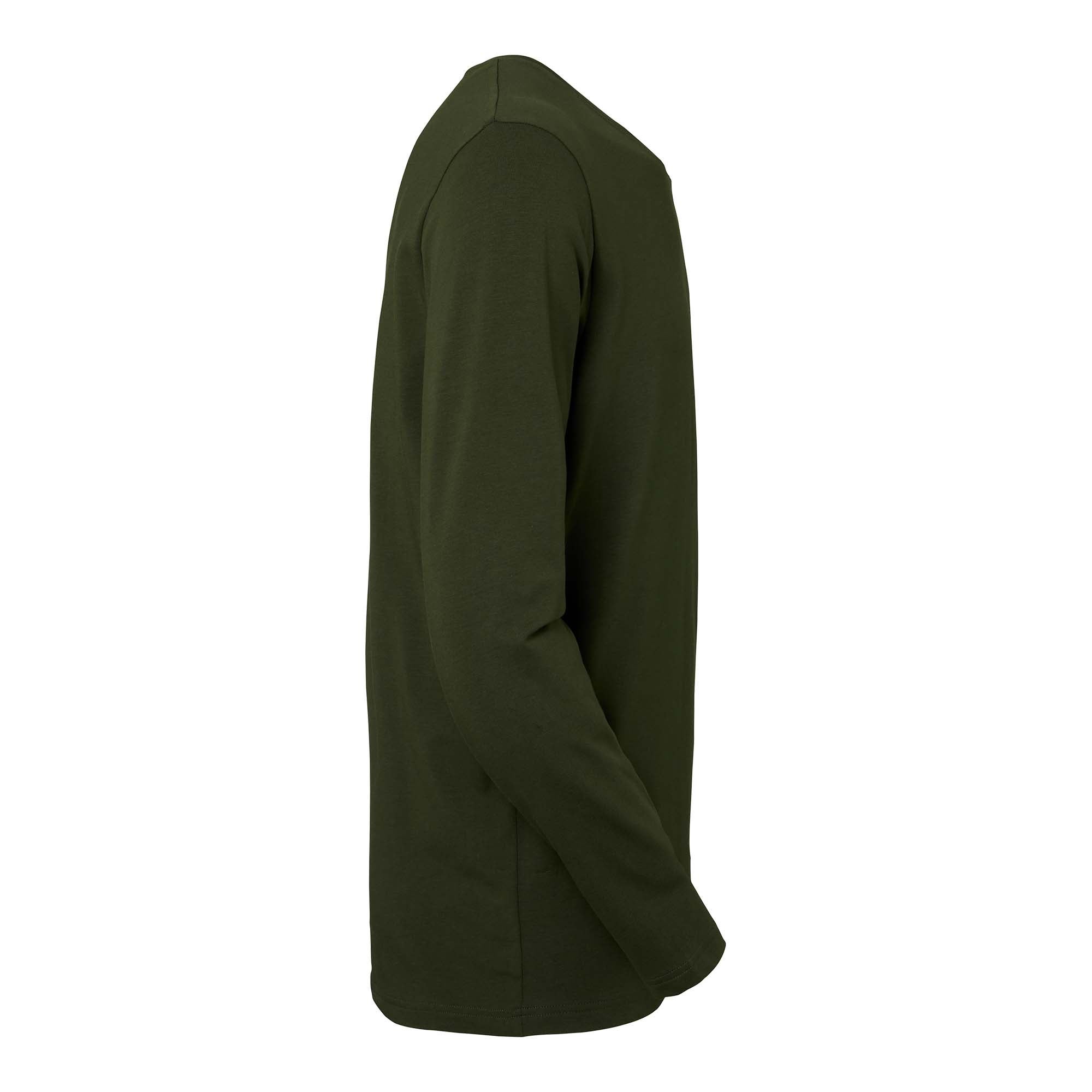 LEO MS RN LS GOTS MÖRKOLIV XXXL