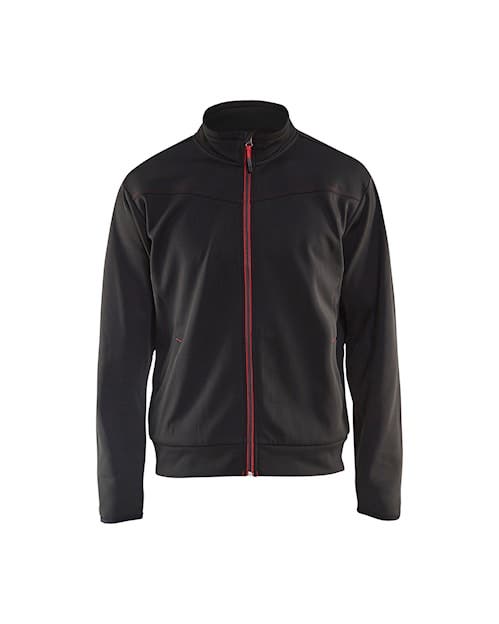 TRÖJA 33622526 SVART/RÖD 3XL