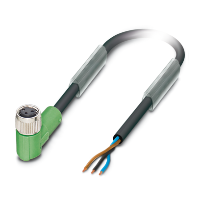 Givar-/ställdonskablage SAC-3P- 3,0-PUR/M 8FR
