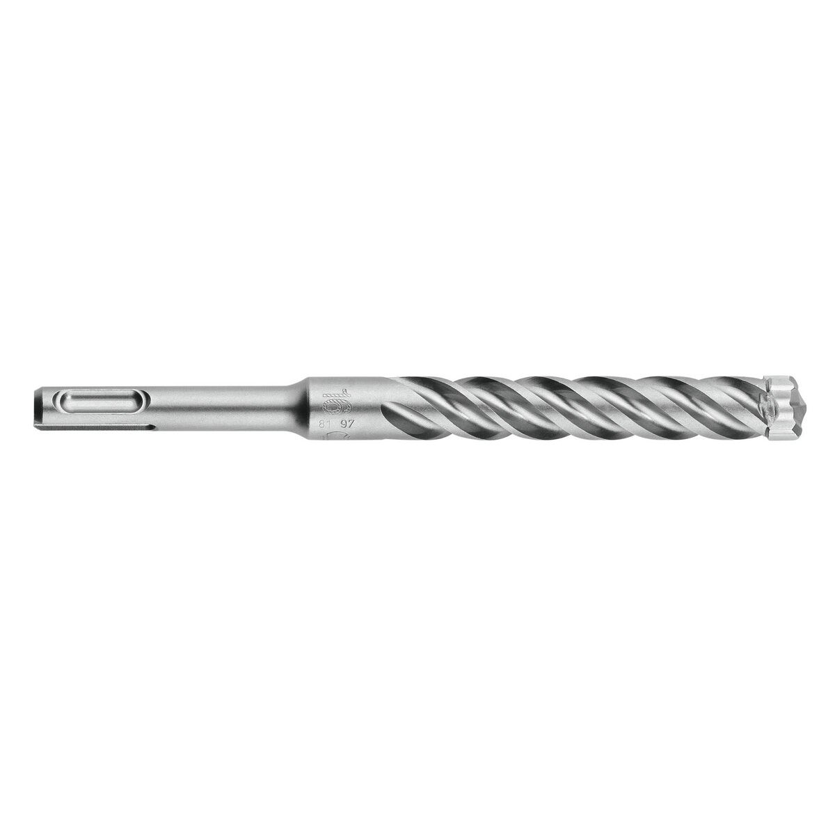 Hammarborr SDS-Plus 4-skärs massivt karbidhuvud 16 x 215 mm