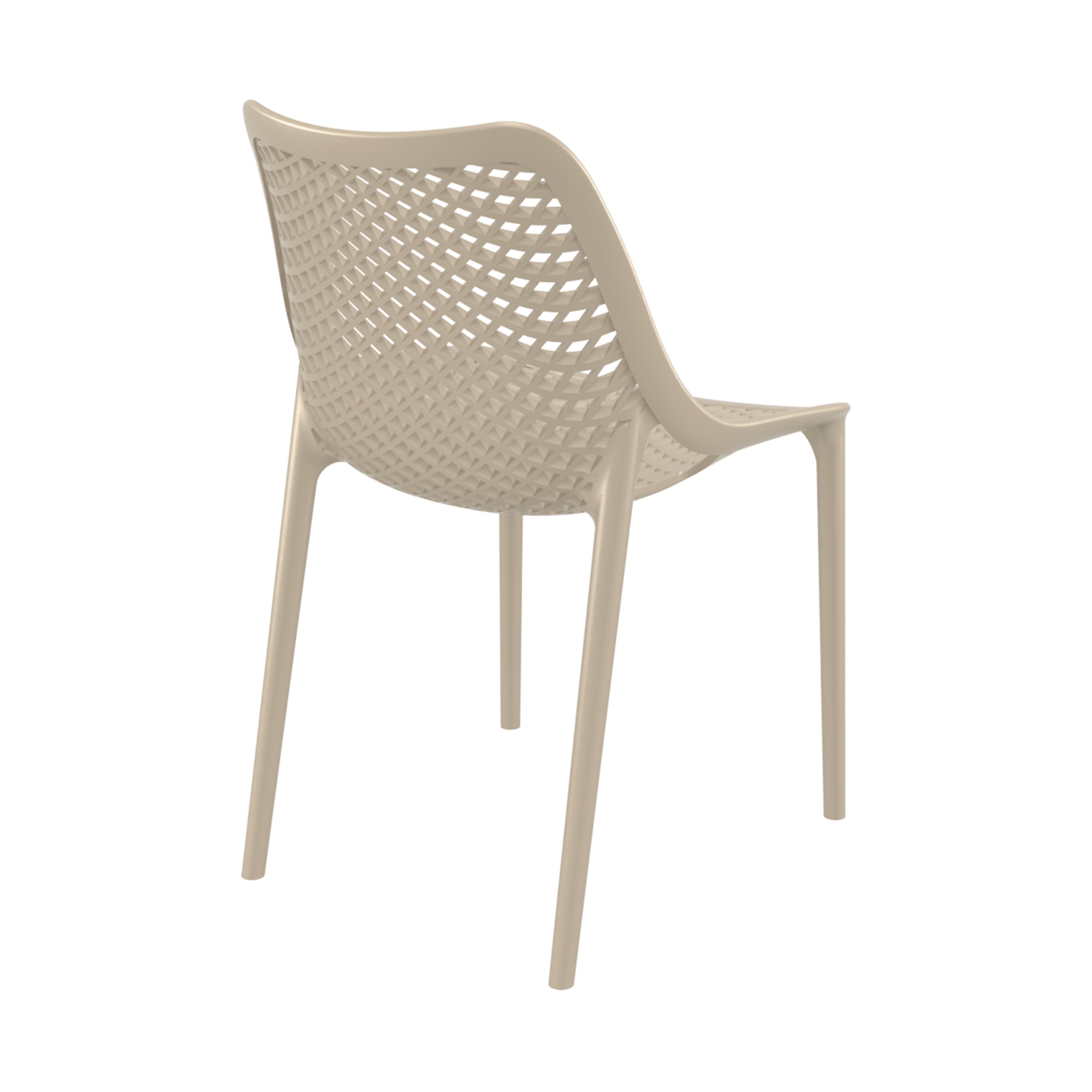 Air stapelbar stol, taupe