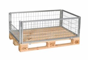 FLEXPALLRAM 400 MM ELFÖRZINKAD