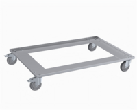 Pallvagn låg Flatpack KM217F L1220xB820xH185