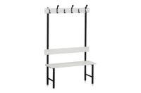 SITTBÄNK ENKELSIDIG 1000 MM LJ USGRÅ LAMINAT