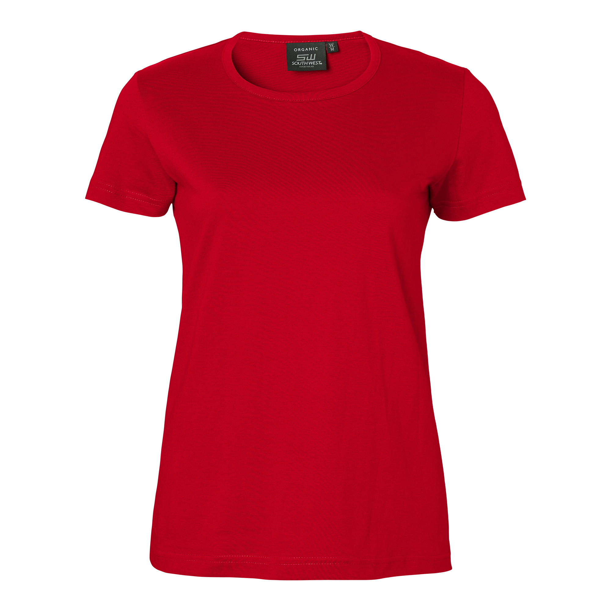 T-SHIRT VENICE GOTS RÖD XS