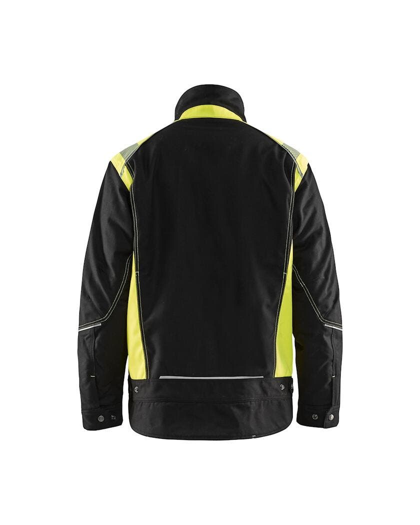 JACKA 49151370 SVART/GUL XXL