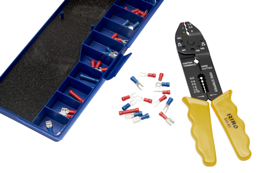 CRIMPTÅNGSATS BASIC 61 DELAR